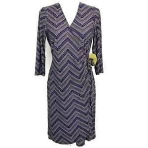 Emma Michelle M Medium Wrap Dress Tribal